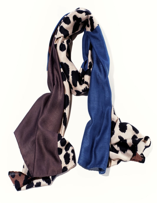 Cotton Viscose Printed Scarf