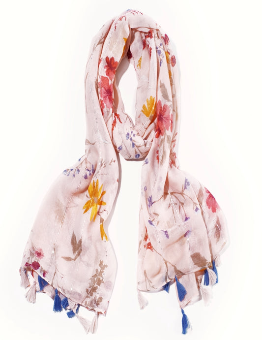 Cotton Viscose Printed Scarf