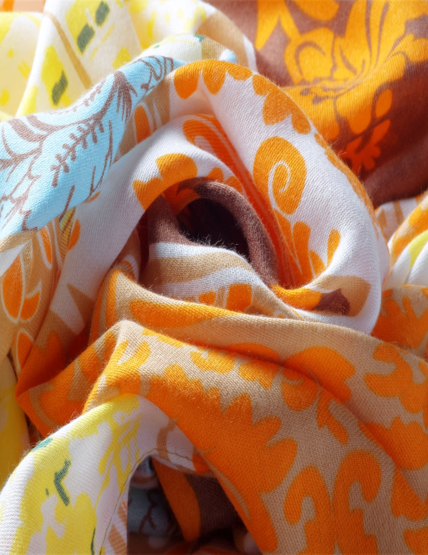 Printed Cotton Scarf For Women