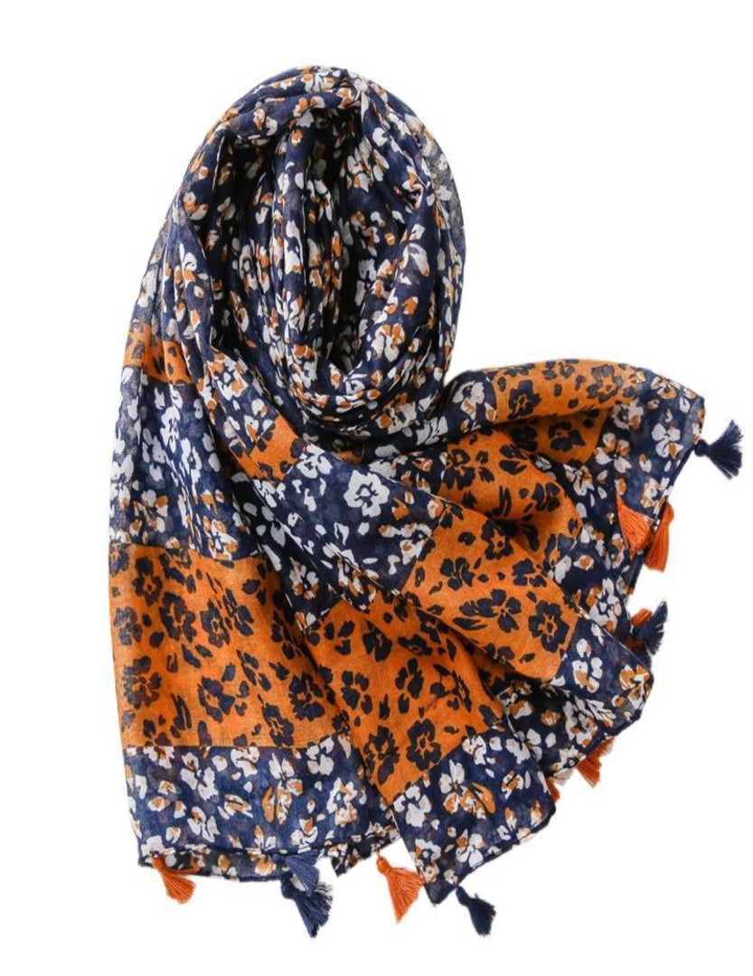Cotton/ Viscose Scarf For Women