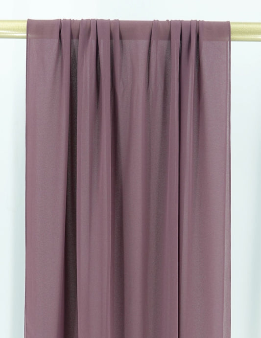 Chiffon Plain Scarf/Hijab - PURPLE