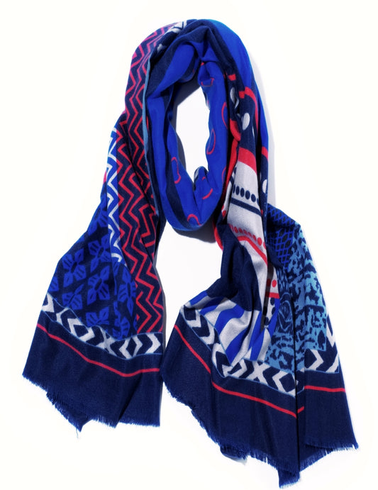 Printed Cotton Scarf For Women