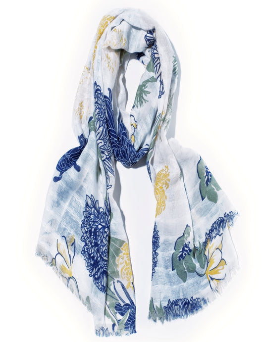 Printed Cotton Scarf For Women