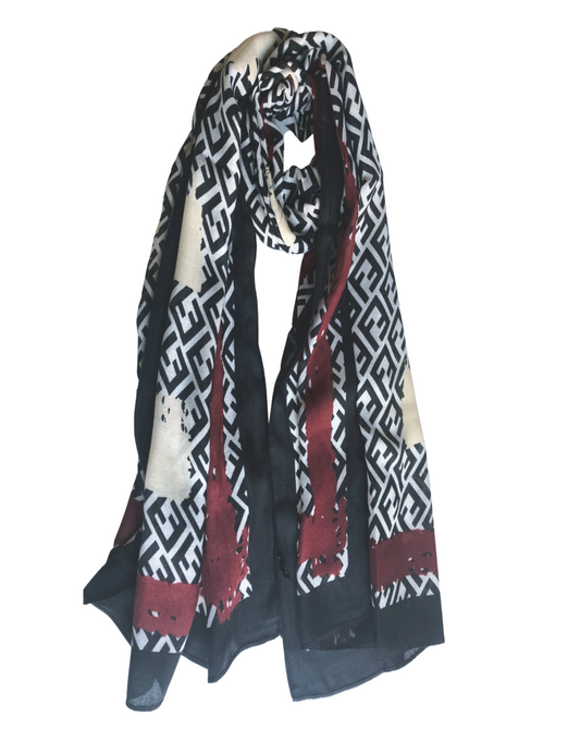 Cotton / Viscose Scarf Women