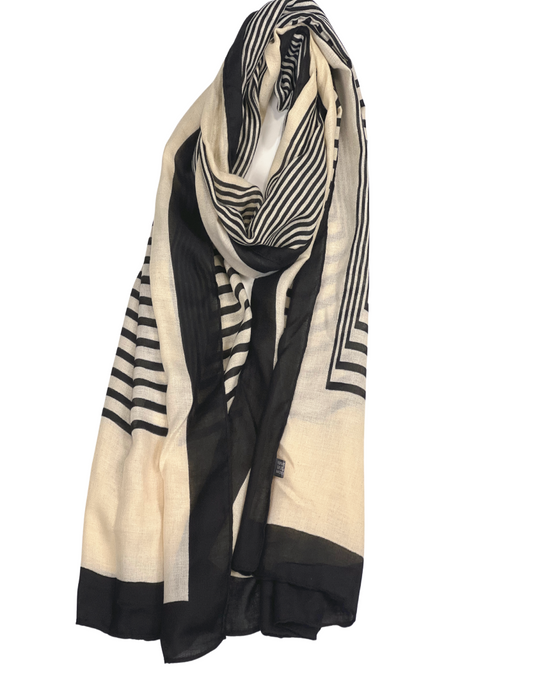 Cotton/ Viscose Scarf For Women