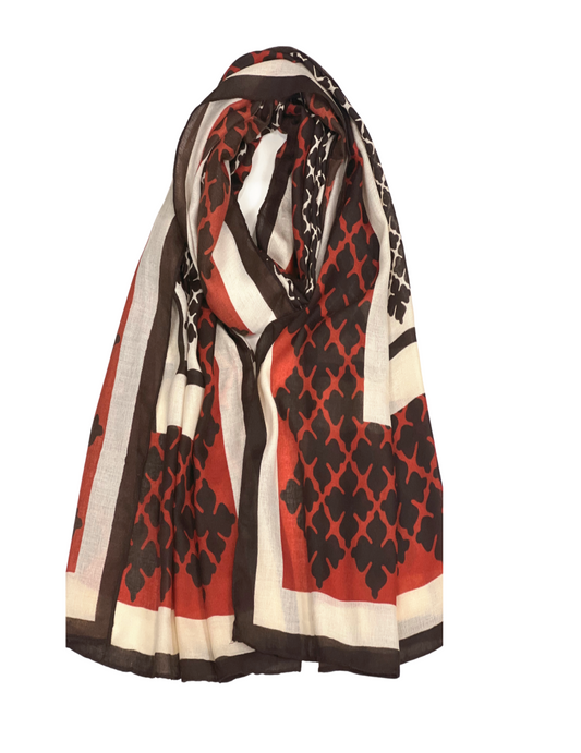 Cotton/ Viscose Scarf For Women