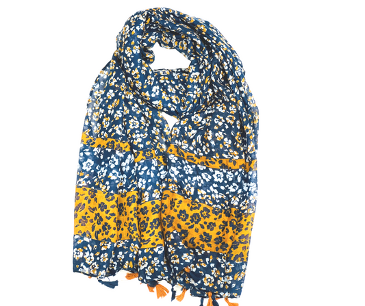 Cotton/ Viscose Scarf For Women