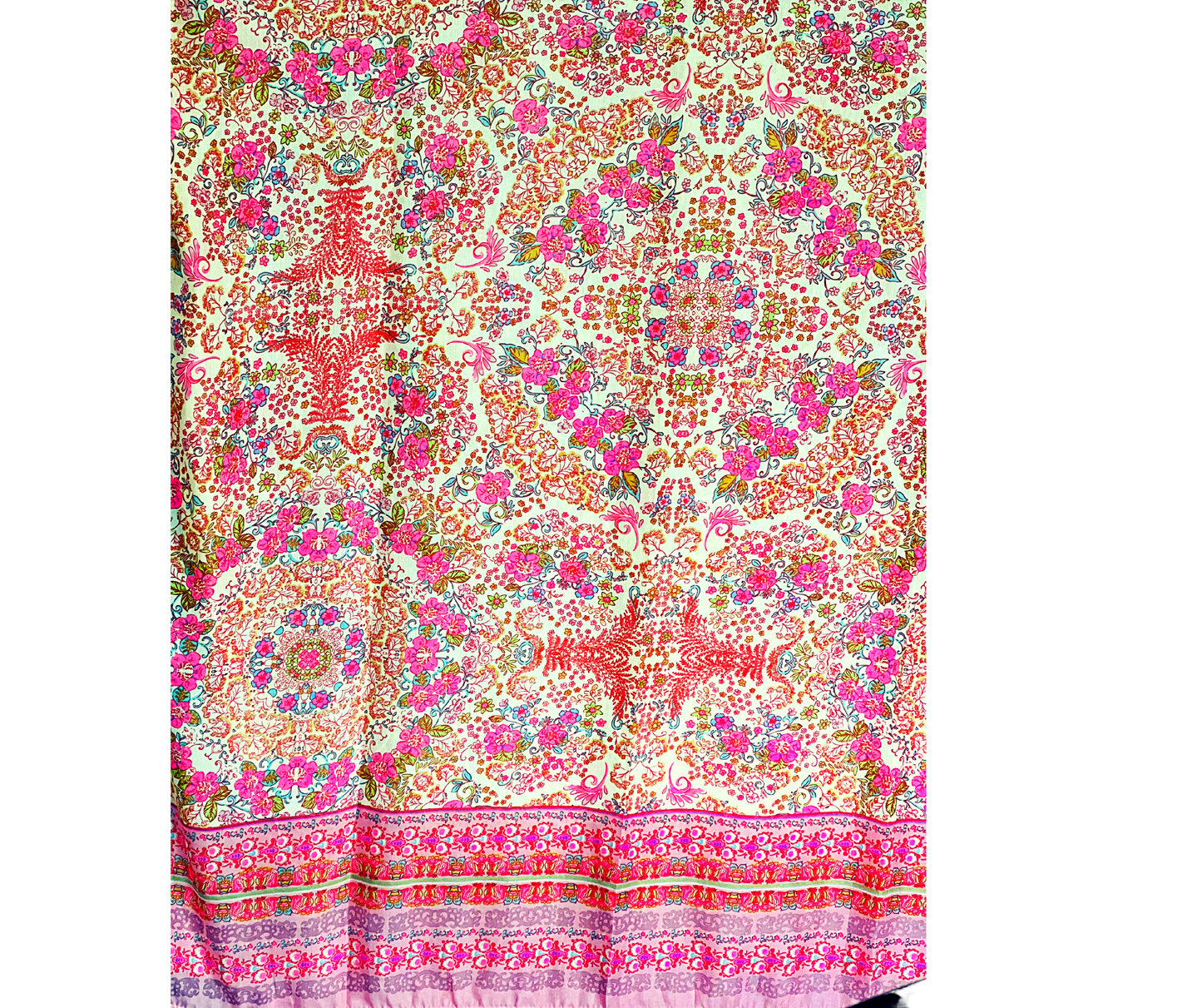 Printed Cotton / Polyester Scarf For Women