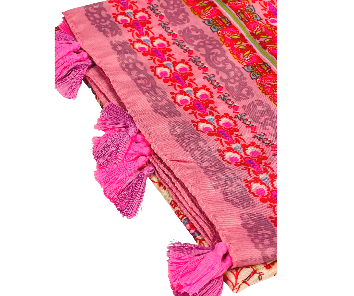 Printed Cotton / Polyester Scarf For Women