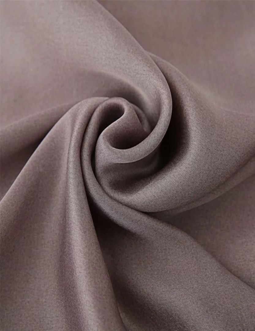 Elegant Silk Scarf/Hijab - GREY