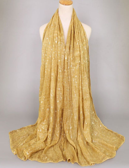 Shimmer Styling Scarf - GOLD